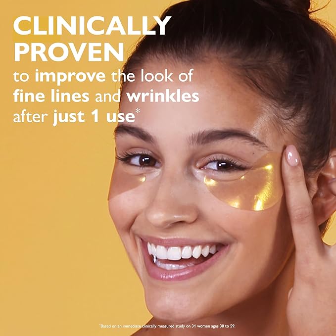 Peter Thomas Roth | 24K Gold Pure Luxury Lift & Firm Hydra-Gel Eye Patches | Anti-Aging Under-Eye Patches, Help Lift and Firm the Look of the Eye Area (Pack of 2)
