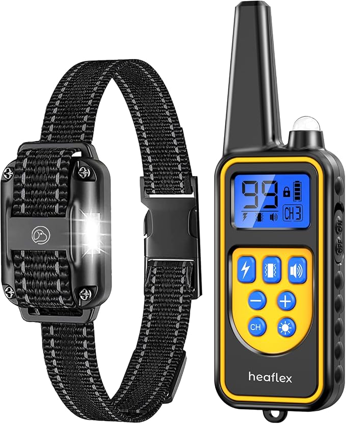 Dog Training Collar with Remote, 3300ft Remote Dog Shock Collar