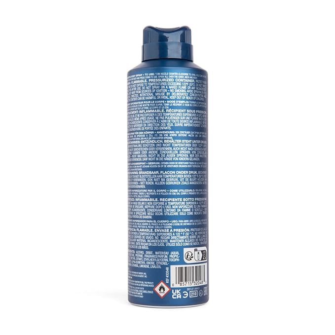 Guess Men Body Spray, 6 Ounce | Seductive Homme Blue | Pack of 2