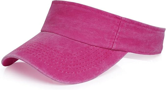 Marrywindix 1 Piece of Sport Wear Athletic Visor Sun Sports Visor Hat Visor Adjustable Cap for Women and Men