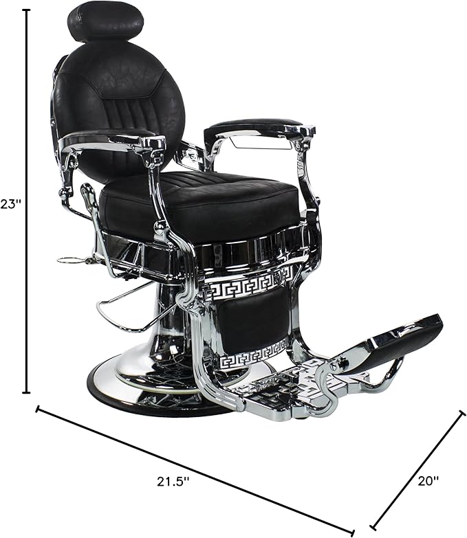 SKINACT Professional Vintage Barber Chair