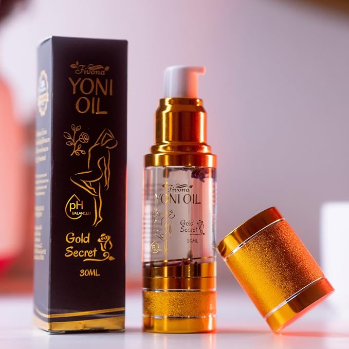Fivona 4-in-1 Feminine Care Kit, Yoni Oil, Yoni Soap, Yoni Steaming Pot and Red Premium V Steam Herbs, Complete Herbal V Care Set