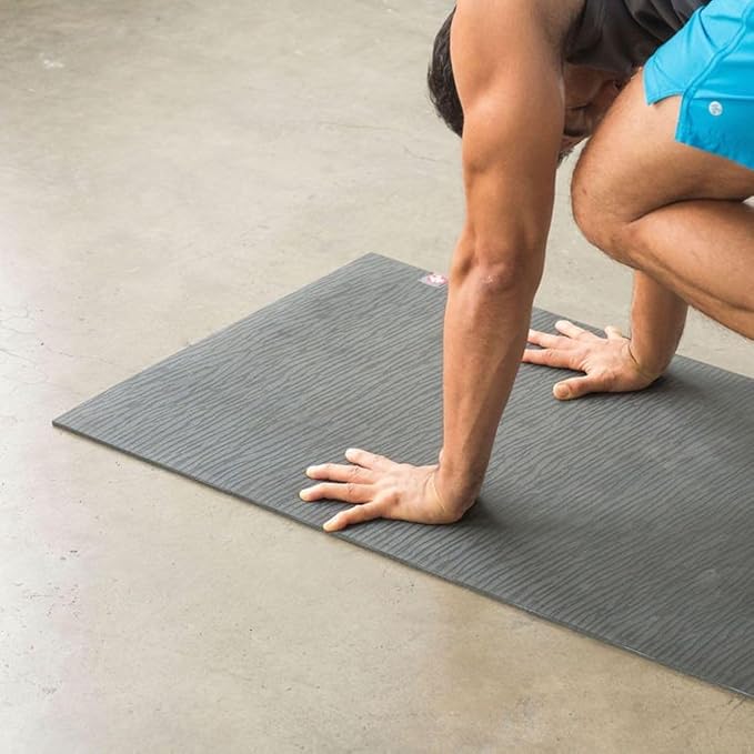 Manduka eKO Yoga Mat - Natural Rubber | Eco-Friendly | Soft Textured Surface| Natural Next-to-Skin Feel