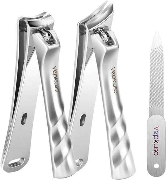 German Nail Clippers for Thick Ingrown Nail for Men, Heavy Duty Large Toenail Clippers for Thick Nails for Seniors, Super Sharp Ingrown Toe Nail Clippers with Long Handle, Gift Idea