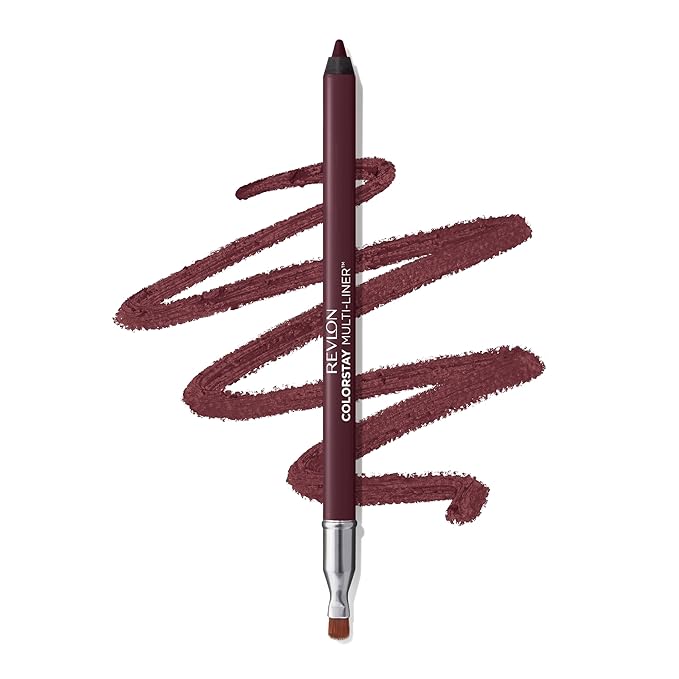 Revlon ColorStay Multi-Liner, Creamy Formula, Multiuse For Lips, Eyes & Face, Precision Brush for Easy Blending, 010 Mischief Maker