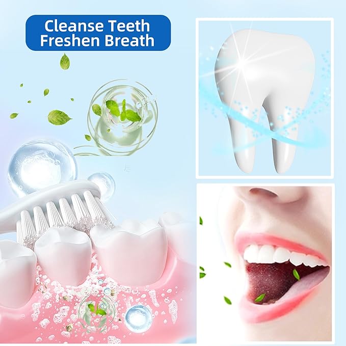 Set 2-Pack Hydroxyapatite Toothpastes for Enamel Protection and Tooth Strengthening，Fresh Breath，Formula mild Mint， Daily Use for Oral Health. (2)