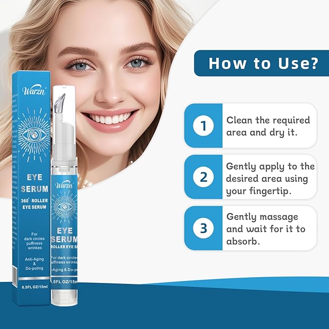 Eye Essence Is Used To Relieve Puffiness, Bags Under The Eyes, Fine Lines, Dark Circles, Wrinkles,Improve Skin Elasticity