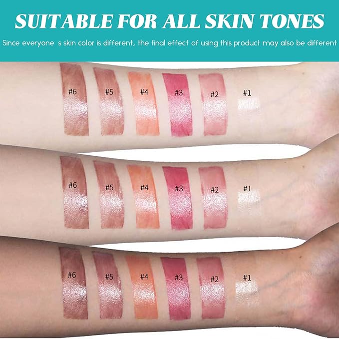 Charm Kiss Lip Tint Hydrating, Sheer Strength Hydrating Lip Tint,Powerful Moisturizing Lipstick Water Lipstick Natural Ingredients, Non-Sticky And Long-Lasting(3# Muted Rose)