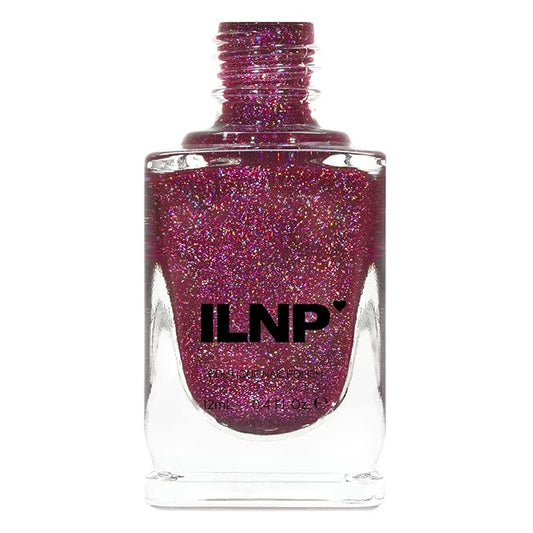 ILNP Valerie - Mulberry Holographic Sheer Jelly Nail Polish
