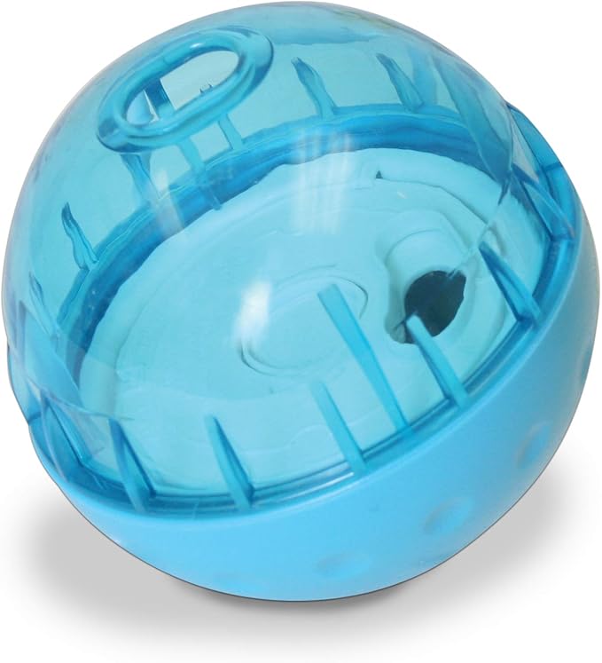 Our Pets Smarter Toys IQ Treat Ball - Colors Mary Vary - 4" - for Larger Dogs | Fill with snacks to reward play, slow feeding puzzle keeps big pups busy, engaged and mentally stimulated at home every day