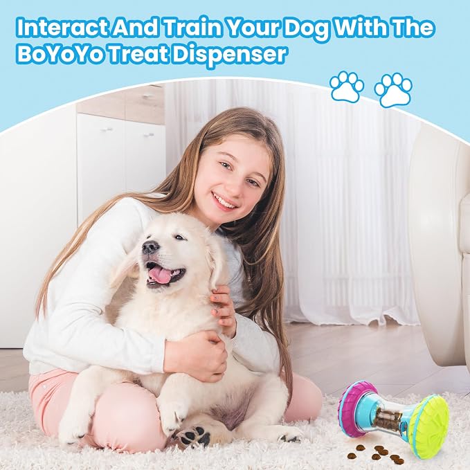 BoYoYo Interactive Dog Toys, Dog Puzzle Toys for Smart, Dog Enrichment Toy to Keep Them Busy, Green