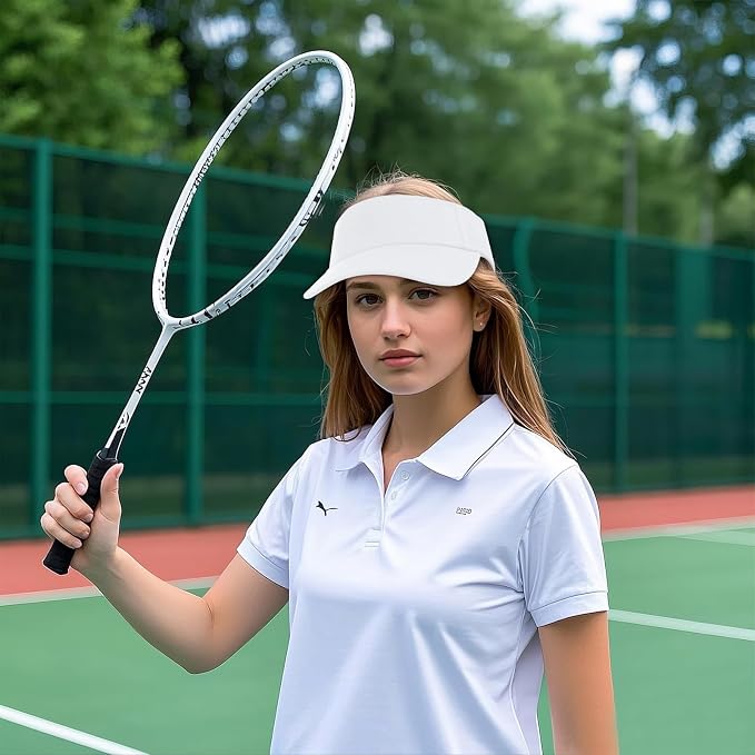 Topbuti Sports Sun Visor Hats for Women Men Adjustable Cotton Beach Baseball Tennis Golf Hat Caps UV Protection Visors