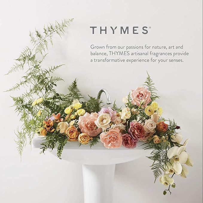 Thymes Hand Wash - Moisturizing Hand Soap Dispenser with Pump - Skin Care - Hydrating Liquid Soap Scented with Notes of Willow, Magnolia Blossoms, Jasmine, & White Mahogany (Magnolia Willow, 9 fl oz)
