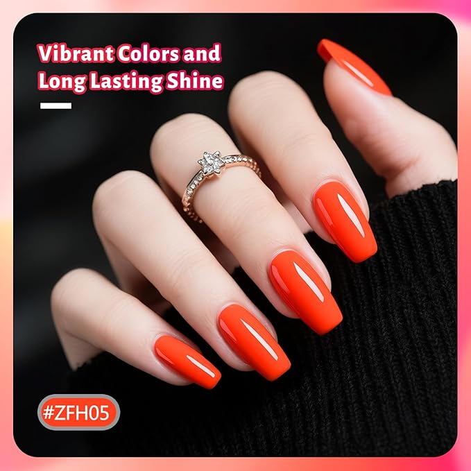 12 PCS Pink Nail Polish Set With 10 Colour Combo, 2 PCS Base and Top Coat, Fast Drying Long Lasting Nail Polish for Holiday Gift Giving 5ML