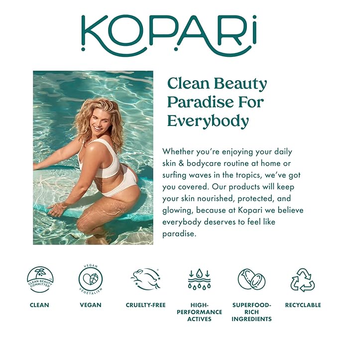 Kopari Sun Shield Soft Glow - Daily Face SPF 30, Sheer Lightweight Sunscreen, Healthy Radiant Glow, Perfect Under Makeup for Boost of Hydration, 1.5oz