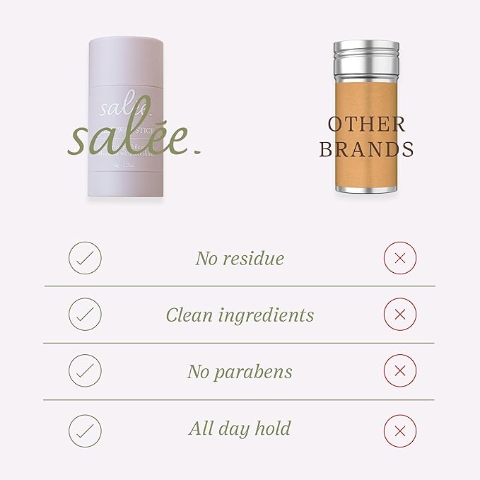 Salée Hair Wax Stick | For Slick Back Ponytails, Taming Flyaways, Frizz Tamer | Non-Toxic Clean Ingredients | Smooth Sleek Hairstyles