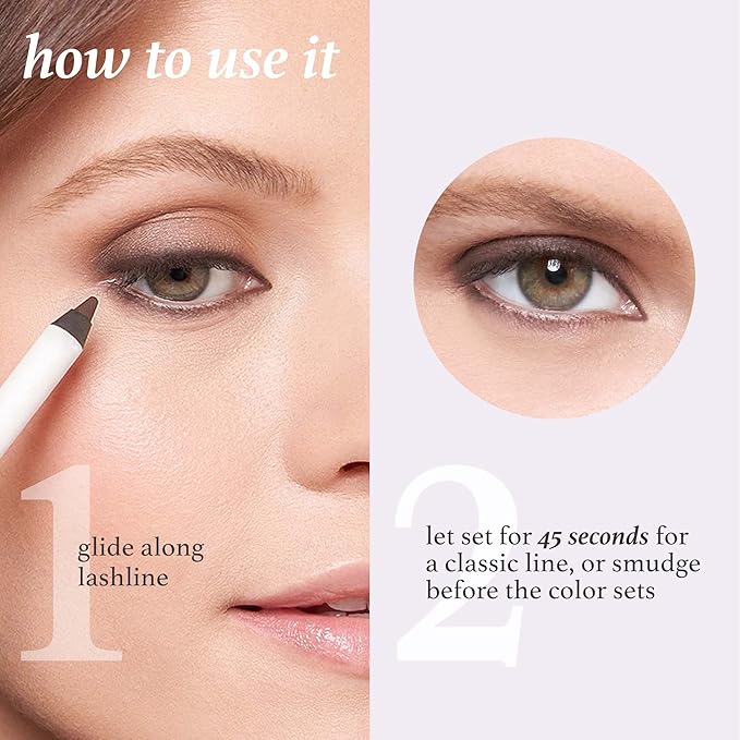 Julep When Pencil Met Gel Sharpenable Multi-Use Longwear Eyeliner Pencil - Tangerine Shimmer - Transfer-Proof - High Performance Liner