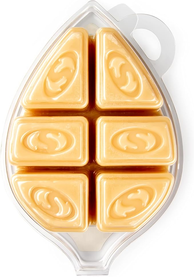 Shortie's Candle Company Apple Harvest Natural Soy Wax Melts - 1 Highly Scented 3 Oz. Bar - Made with 100% Soy and Essential Fragrance Oils - Phthalate & Paraffin Free, Vegan, Non-Toxic