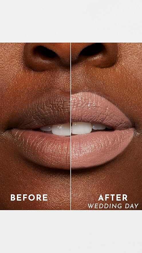 Lawless Women's Forget the Filler Lip-Plumping Line-Smoothing Satin Cream Lipstick, Wedding Day, Pink, 0.1 Ounce