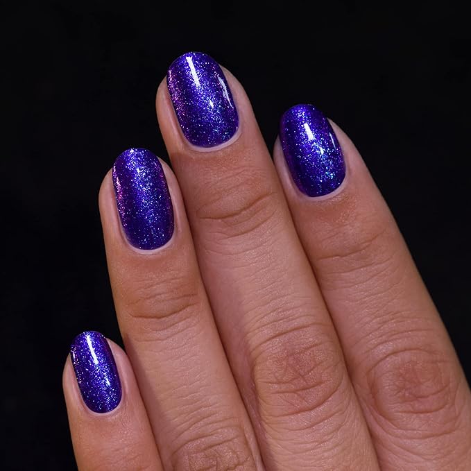 ILNP Last Call - Rich Blue-Violet Shimmer Nail Polish