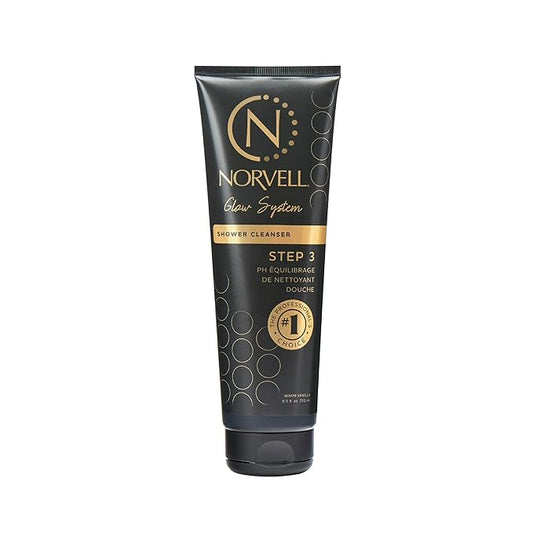 Norvell Post Self Tanner pH Balancing Cleanser Body Wash 8.5 fl oz – Gentle Self Tan Safe Formula to Maintain Even Color, Extend Sunless Tanning & Leave Skin Soft and Hydrated