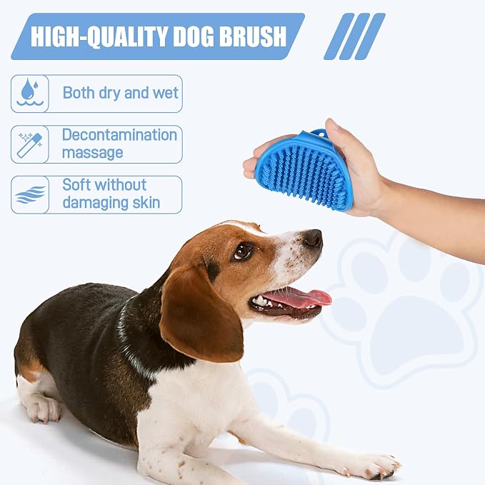 Dog Buttons for Communication 8 Pcs, 30s Recordable Dog Talking Buttons Starter Set with Anti-Slip Mat & 24 Scene Stickers, Pet Training Voice Buzzer
