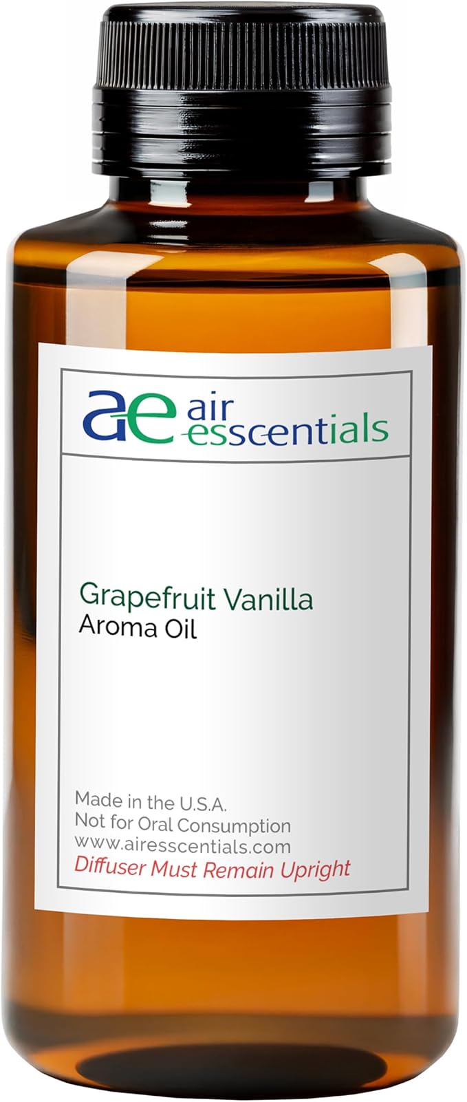 Grapefruit Vanilla Aroma Oil, Essential Oils Blend for Diffusers & Scent Machines, Sparkling Citrus & Warm Vanilla, Aromatherapy, Cold Air Diffuser Compatible, 300 mL