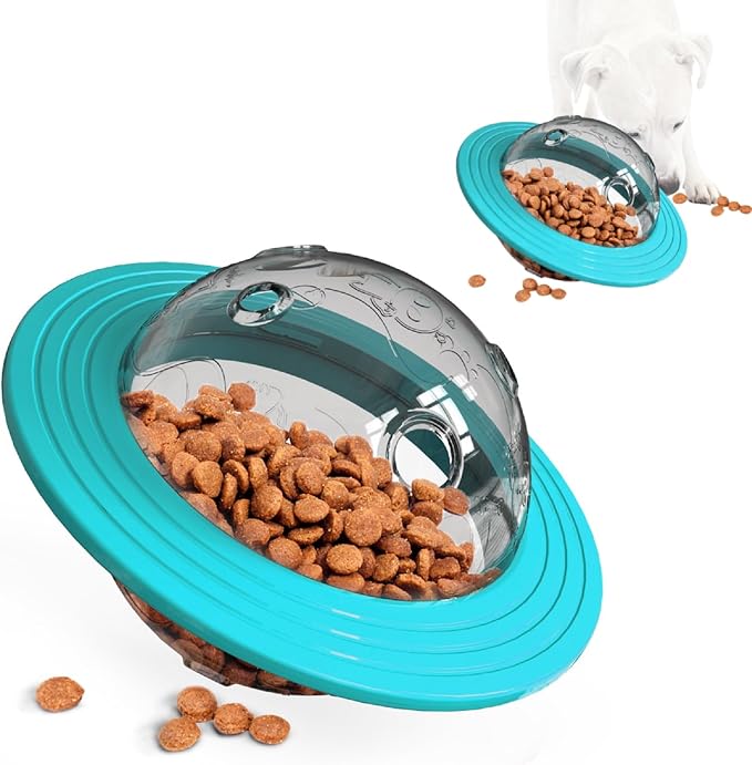 Interactive Treat Dispensing Dog Toys for Slow Feeder (Blue)