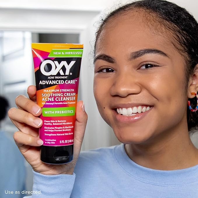 Oxy (R Maximum Strength Acne Cleanser - 5 fl oz Tube (Pack of 2)