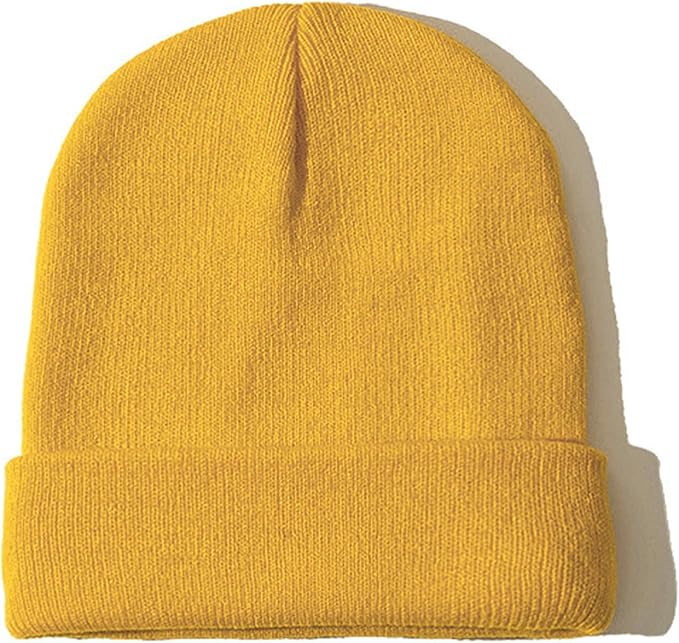 ZOORON Beanie for Women Men Ski Watch Cap Cuffed Plain Skull Knit Hat Soft Fisherman Winter Hat