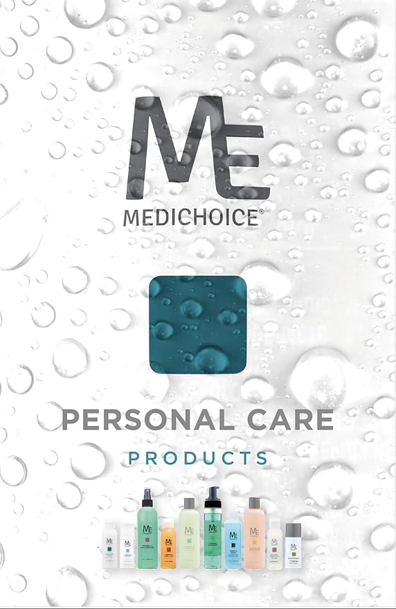 MediChoice Shampoo and Body Wash Bath Gel in One - Mild Scent, Non-Irritating, Flip-Top Cap - Bulk Travel Size for Hotels Travelers Hospitals 2oz. PC8020 Case 144
