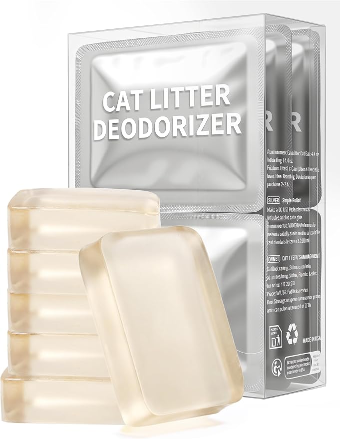 Thereye Cat Litter Box Deodorizer For SC06/SC07/SC08, 6 Pack | Thereye Cat Litter Deodorizer Blocks Control Odors,Last Up To 30 Days,Fit SC06/SC07/SC08 Litter Boxes,Are Easy To Replace.