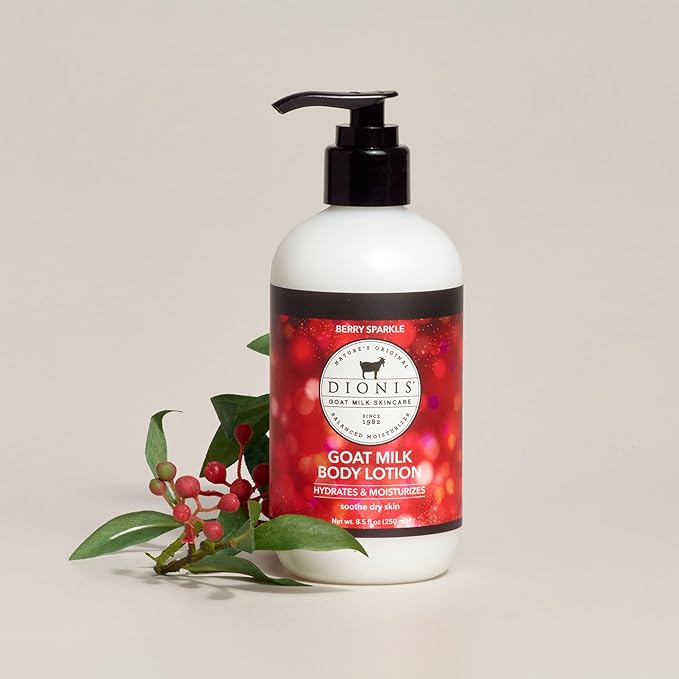 Dionis Goat Milk Body Lotion Berry Sparkle 8.5 oz (Pack of 1)