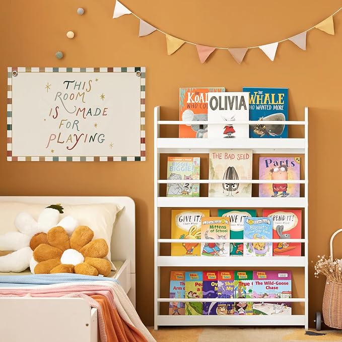 XYDEG Playroom Decor Canvas Banner, Boho Nursery This Room Is Made for Playing Flag Wall Decor, Playroom Wall Hanging Flag Decorations for Kids Boy Girl Nursery Toddler Room Bedroom, 30x20 Inch