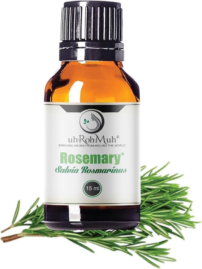 Organic Rosemary Essential Oil Chemotype Cineole | 100% Pure Steam Distilled Rosemary Oil | Fresh Herbaceous Aroma for Diffuser Aromatherapy, Massage Blends & DIY Recipes | Spain - 15ml