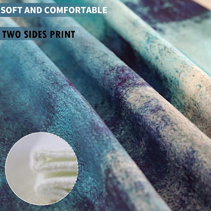 Throw Pillow Covers for Couch, 24x24 Inch, 2 Pack, Turquoise | Decorative Throw Pillow Covers Cushion Covers for Couch Bedroom Sofa Living Room