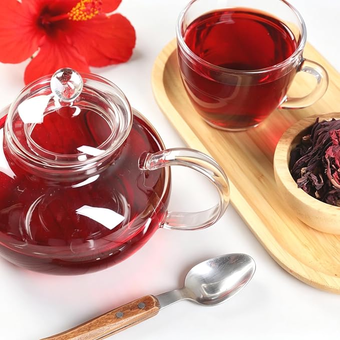 SKMTT Hibiscus Tea Bags, 120 Count – Premium Hibiscus Flower Herbal Tea (2g/Bag), Caffeine-Free, Non-GMO, Refreshing Tart Flavor