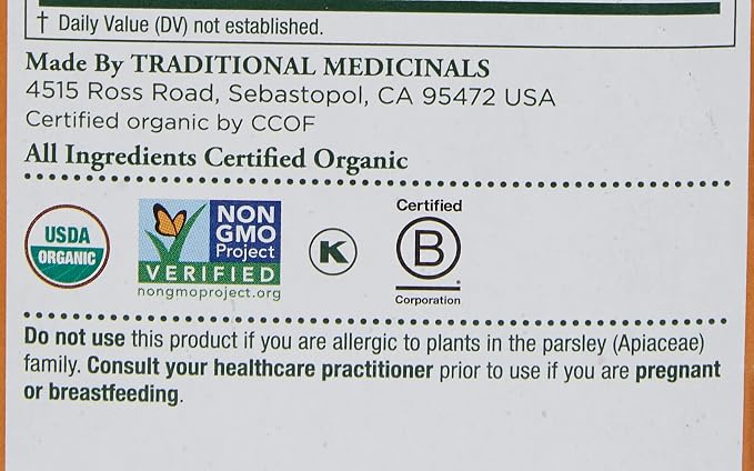 Traditional Medicinals Organic Ginger Aid Digestive Tea, 16 Tea Bags (Pack of 3)
