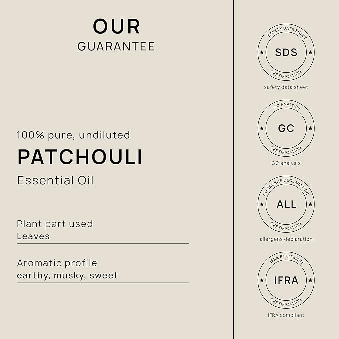 VINEVIDA Pure, Undiluted Patchouli Essential Oil 32 oz