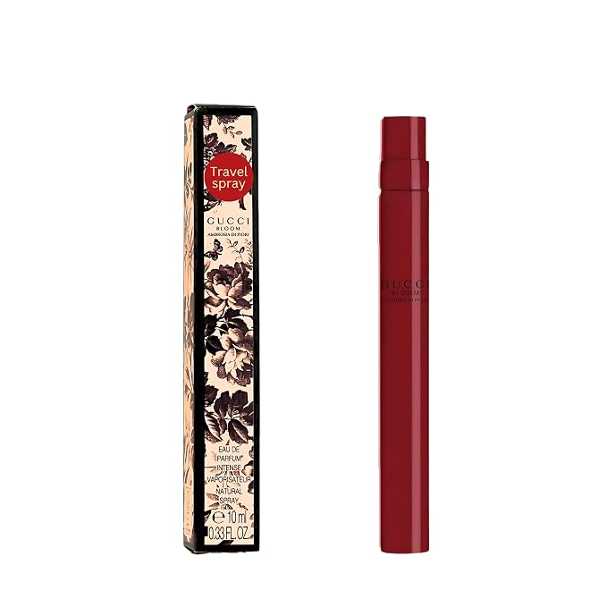 Gucci Gucci Bloom Ambrosia di Fiori Intense Perfume for Women Mini Travel Spray 0.33 Ounce