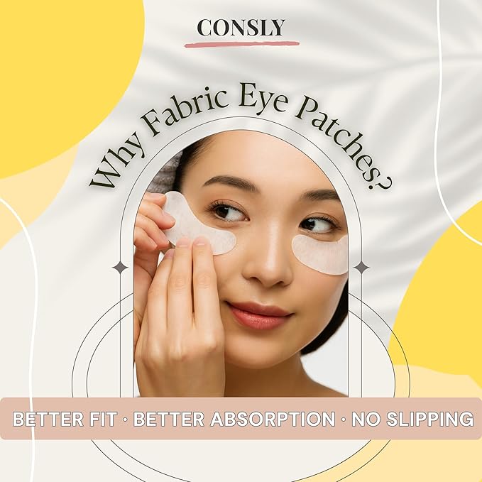 150 Pcs (5 Packs x 30) Marine Collagen & Seaweed Eye Masks – Fabric Under Eye Patches for Anti-Aging, Puffiness & Hydration