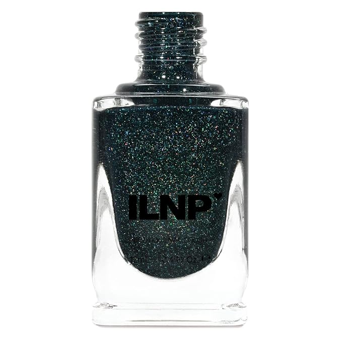 ILNP Mountain View - Forest Green Holographic Nail Polish