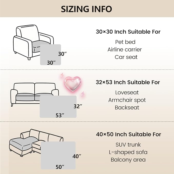 gogobunny 100% Double-Sided Waterproof Dog Bed Cover Pet Blanket Sofa Couch Furniture Protector for Puppy Large Dog Cat, Reversible (32x53 Inch (Pack of 1), Dark Yellow/Light Yellow)