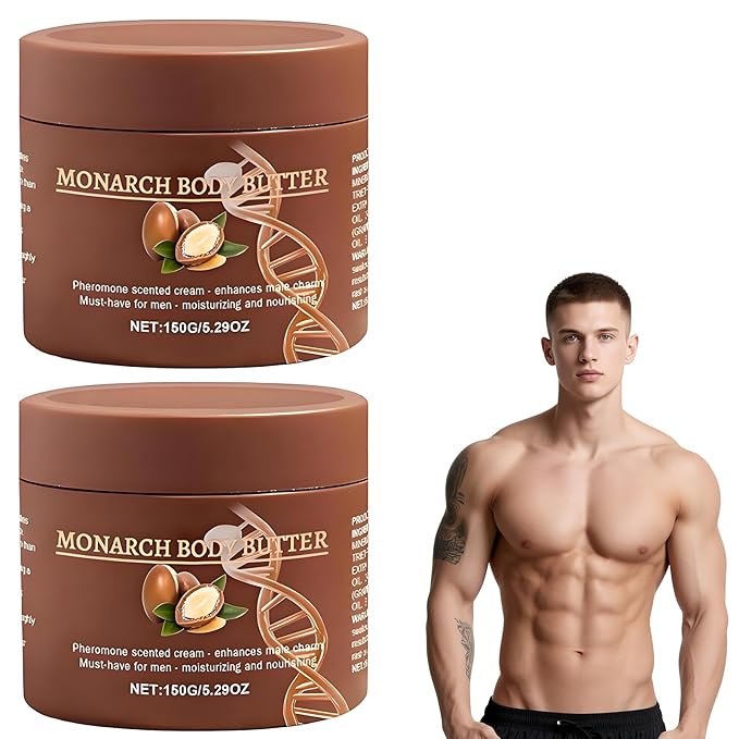 Crowned Skin Body Butter for Men,Cologne Body Butter for Men,Pheromone body butter for men,Hydrates and moisturizes to enhance attractiveness (2)