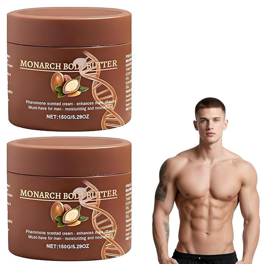 Crowned Skin Body Butter for Men,Cologne Body Butter for Men,Pheromone body butter for men,Hydrates and moisturizes to enhance attractiveness (2)