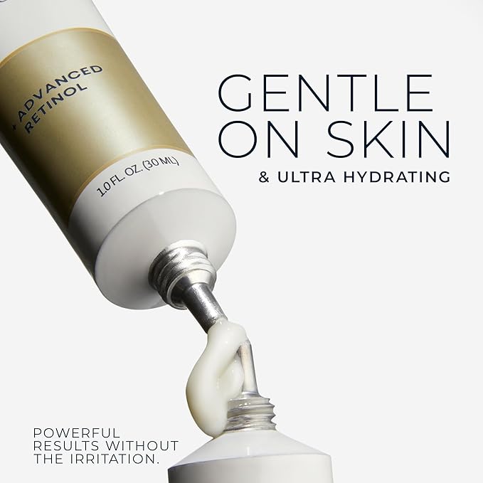 RoC Retinol Correxion Night Cream for Deep Wrinkles, Anti Aging Skincare Treatment Women and Men, 1.0 oz (Packaging May Vary)