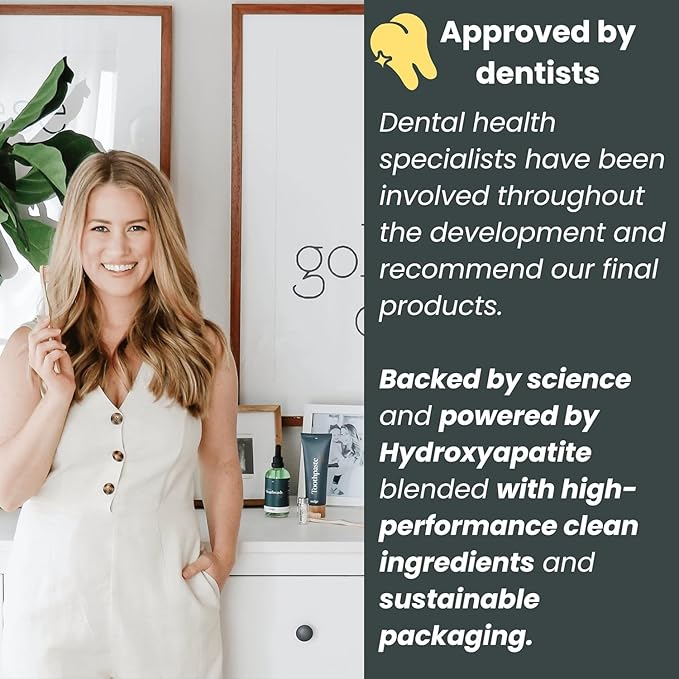 Nudge Advanced Whitening Kit, 10% Nano Hydroxyapatite Remin+ Toothpaste (4.5 oz) & EnamelGuard Whitening Gel Pen (2 ml), Fluoride-Free, Sensitivity-Friendly, Plaque Control, Strengthens Teeth