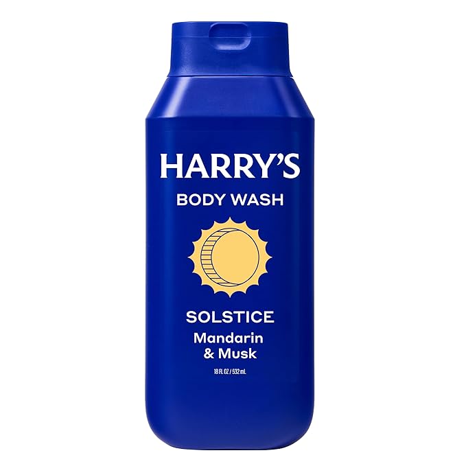Harry's Men's Body Wash - Solstice - (3 Pack) 18 fl oz - Shower Gel for Men - No Parabens, Sulfates, or Dyes