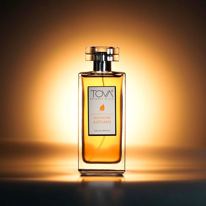 Tova Signature Autumn Eau de Parfum – Crisp Floral Amber Perfume for Women – Peony, Iris & Vanilla Orchid – USA-Made & Cruelty-Free – 3.4 fl oz