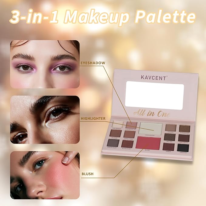 Makeup Kit Makeup Set for Women Teens full Kit Makeup Kits for Teenagers Eyeshadow Foundation Makeup Gift Sets for Teen Girls Women Christmas Gifts